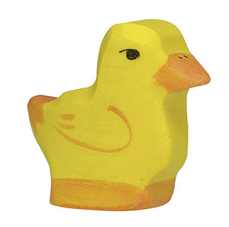 Holztiger Spielfigur Küken