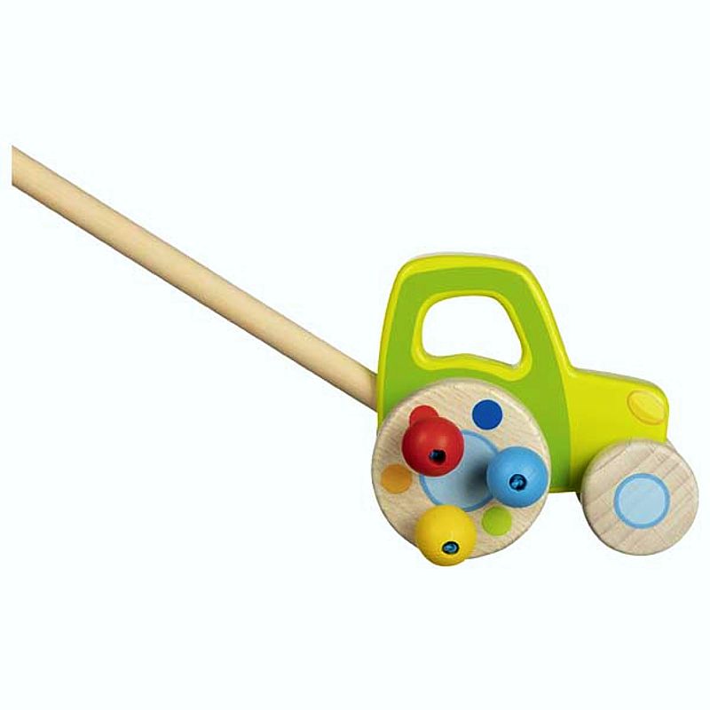 Schiebefahrzeug Traktor, Holz, ab 18 Monate