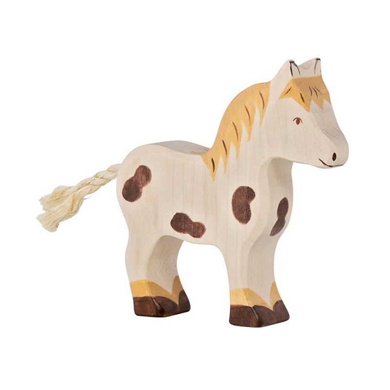 Holztiger Spielfigur Pony