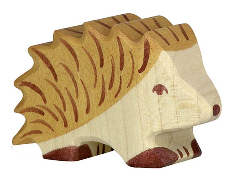 Holztiger Spielfigur Igel