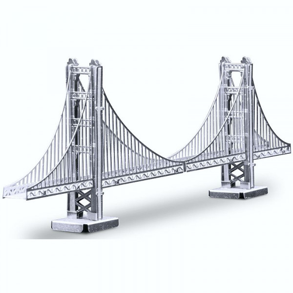 Metal Earth 3D-Metallbausatz Golden Gate Bridge, Architektur Metallbausätze, Metal Earth Metallbausätze