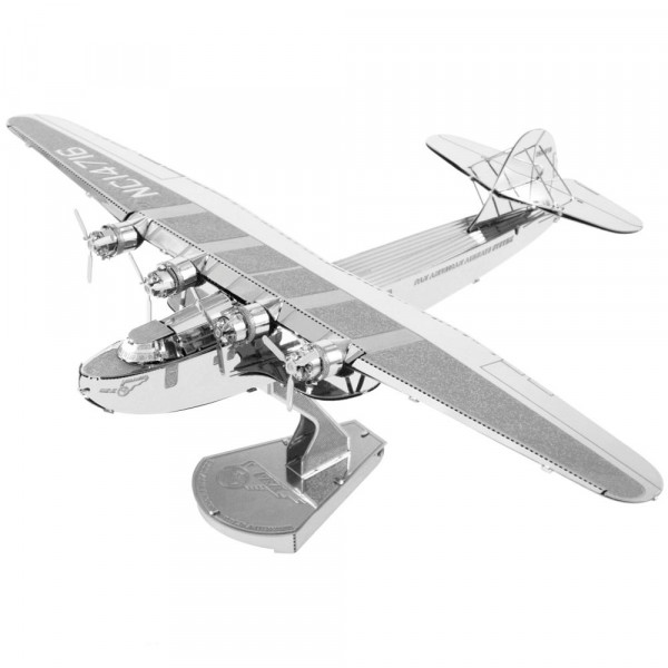 Metal Earth 3D Metallbausatz, Flugzeug Pan Am China Clipper